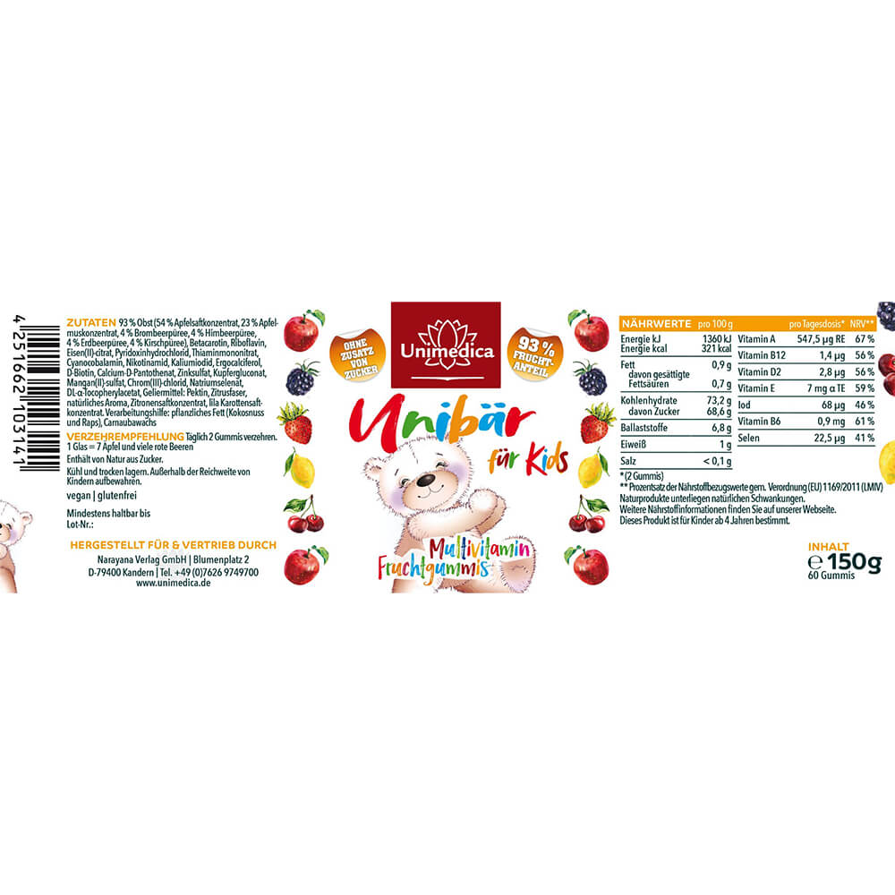 Multivitamin Fruchtgummis für Kinder - Image 3