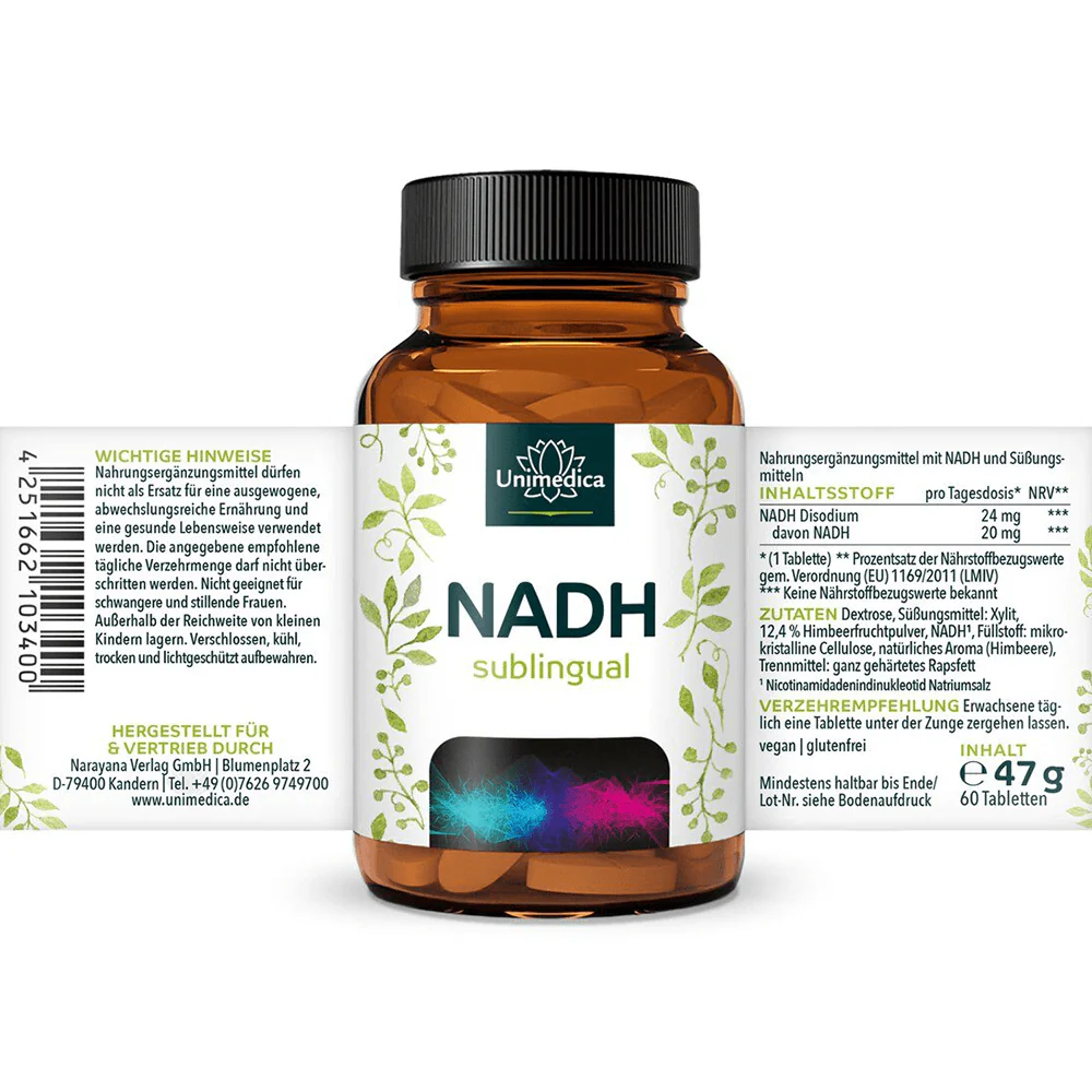NADH sublingual Tabletten - Image 3