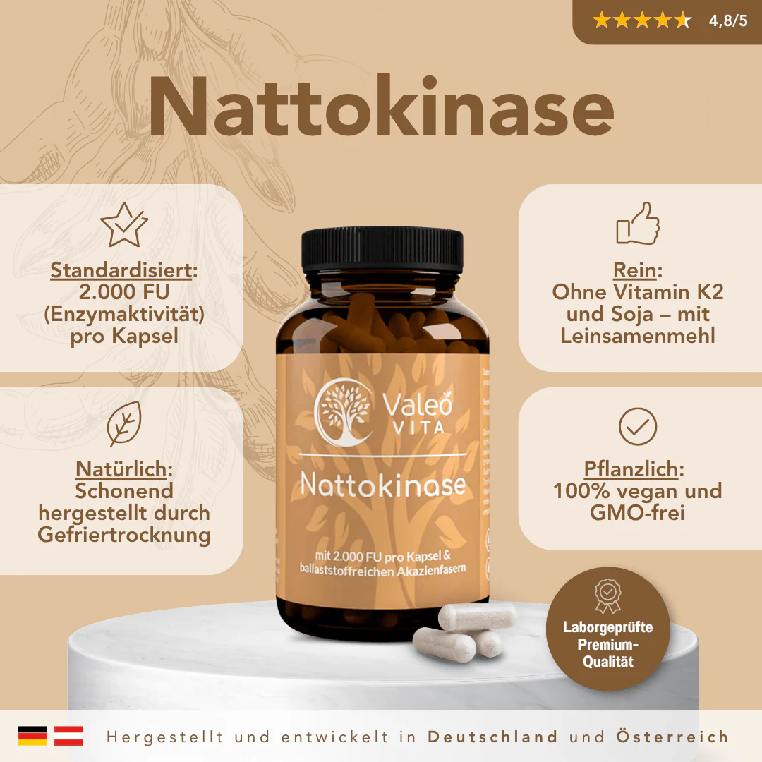 Nattokinase (120 Kapseln) - Image 3