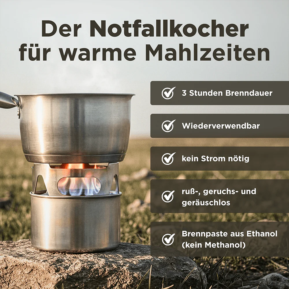 Notfallkocher mit Aufsatz - Image 3