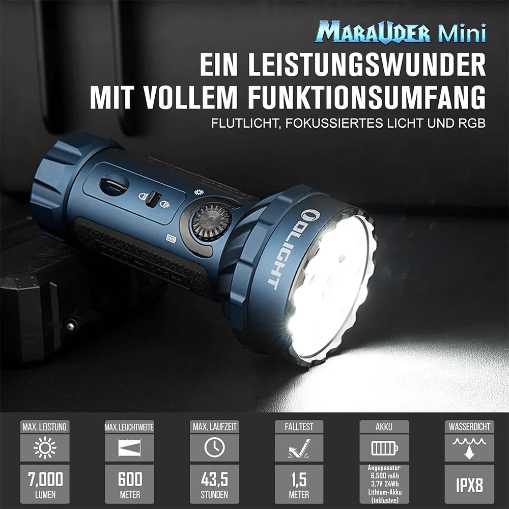 Olight Marauder Mini Taschenlampe - Image 4