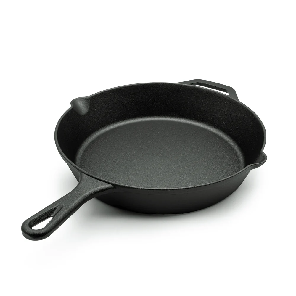 Pfanne aus Gusseisen mit Gegengriff Ø 30 cm