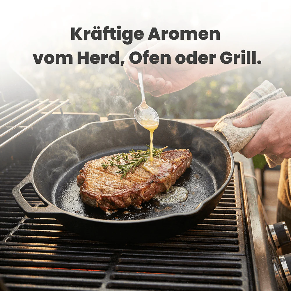 Pfanne aus Gusseisen mit Gegengriff Ø 26 cm - Image 8