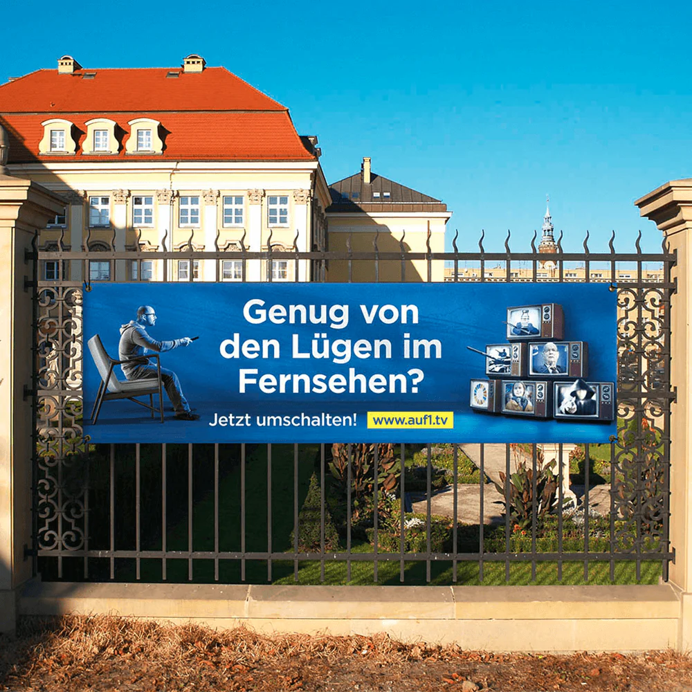 Plane „Genug von den Lügen im Fernsehen“ - Image 2