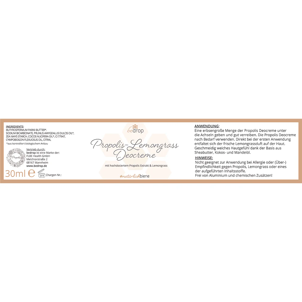Propolis Deocreme mit Lemongrass - Image 4