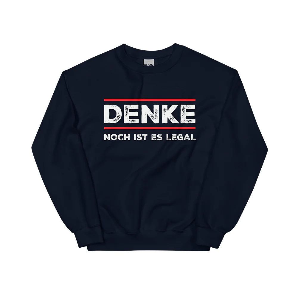 Pullover „Denke – Noch ist es legal“ - Image 2