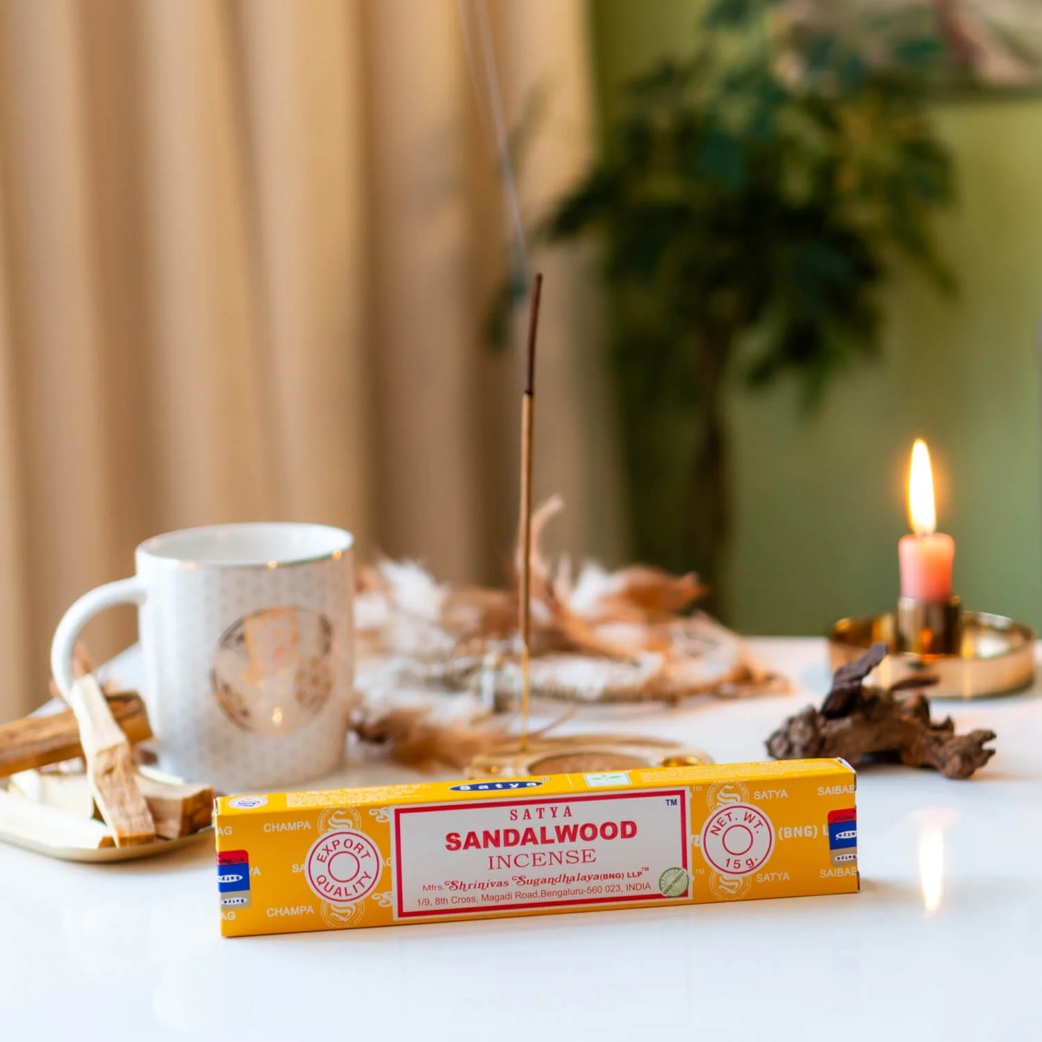 Räucherstäbchen Satya Sandelholz - Image 2