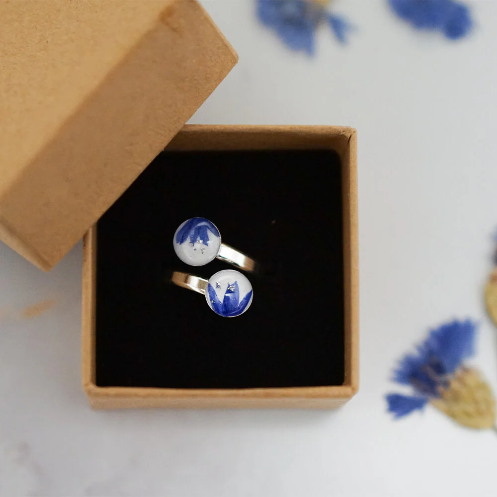 Ring mit Kornblume - Image 3