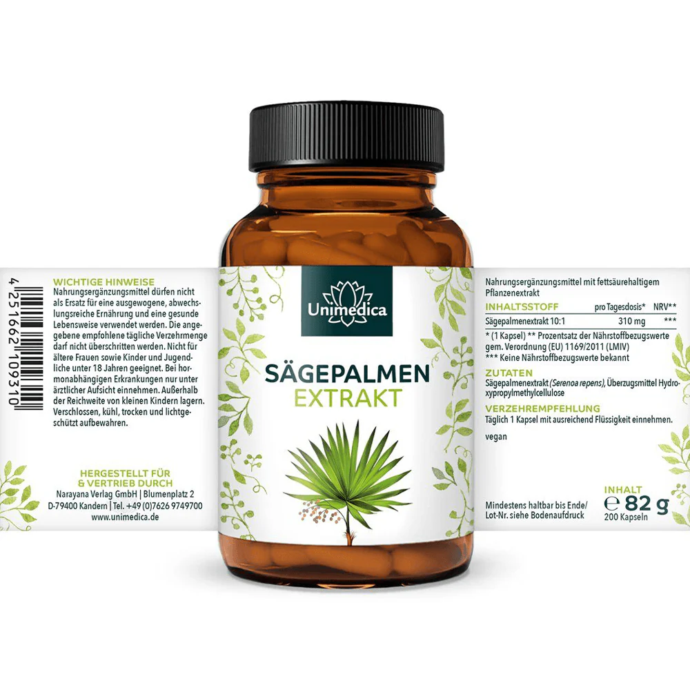 Sägepalmen Extrakt Kapseln - Image 3