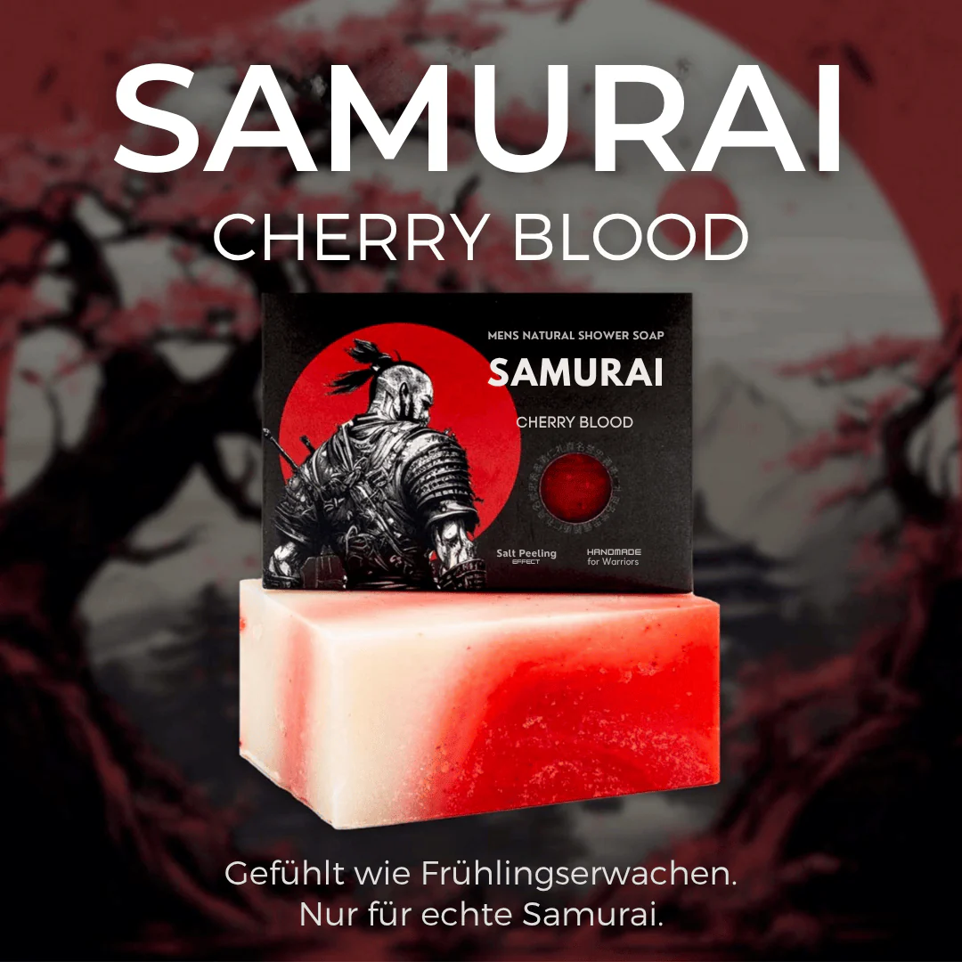 Samurai Cherry Blood Peeling Seife - Image 2