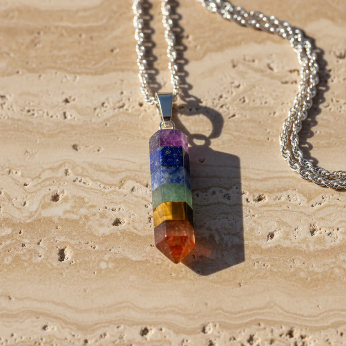 Stein-Anhänger 7 Chakras - Image 3