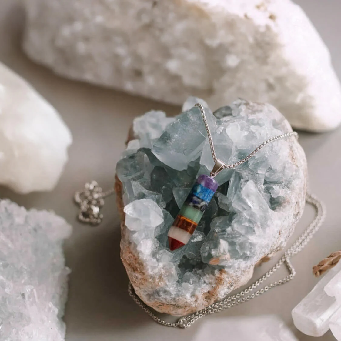 Stein-Anhänger 7 Chakras - Image 4