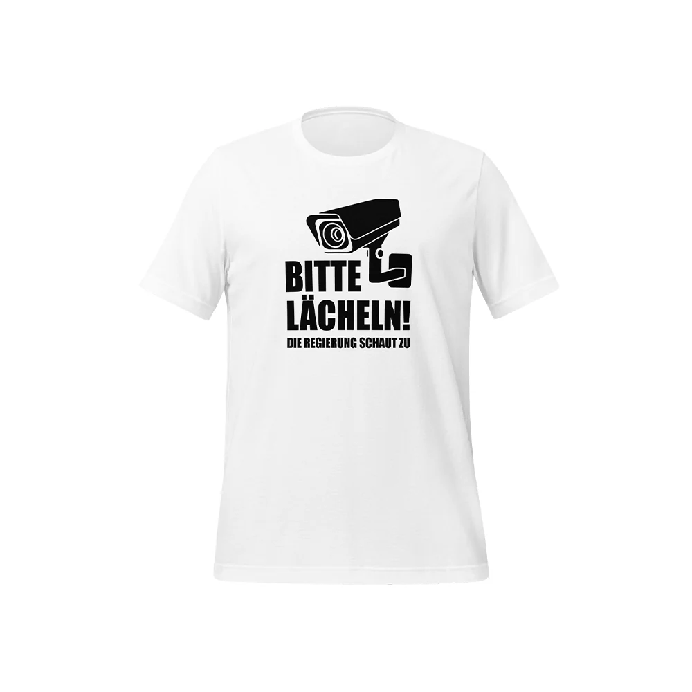 T-Shirt „Bitte lächeln“ - Image 4