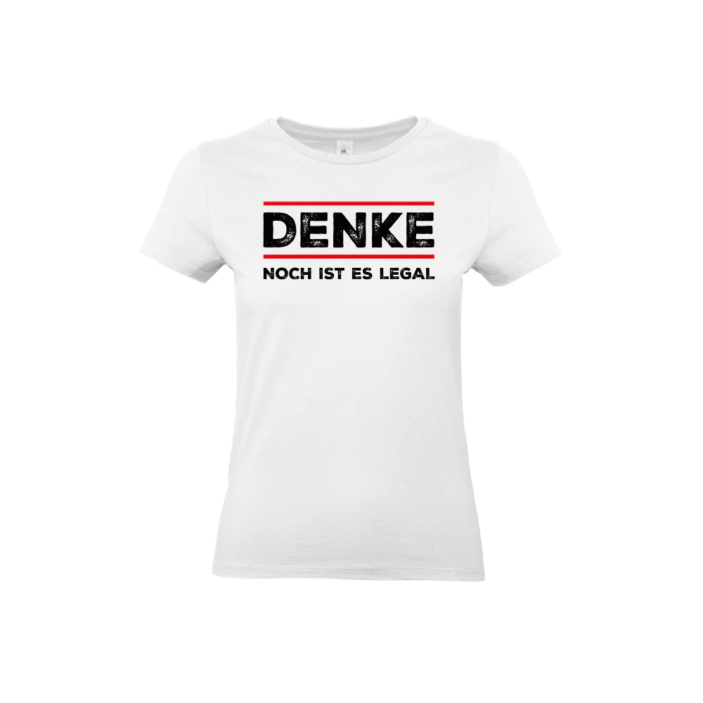 T-Shirt „Denke – Noch ist es legal“ - Image 5