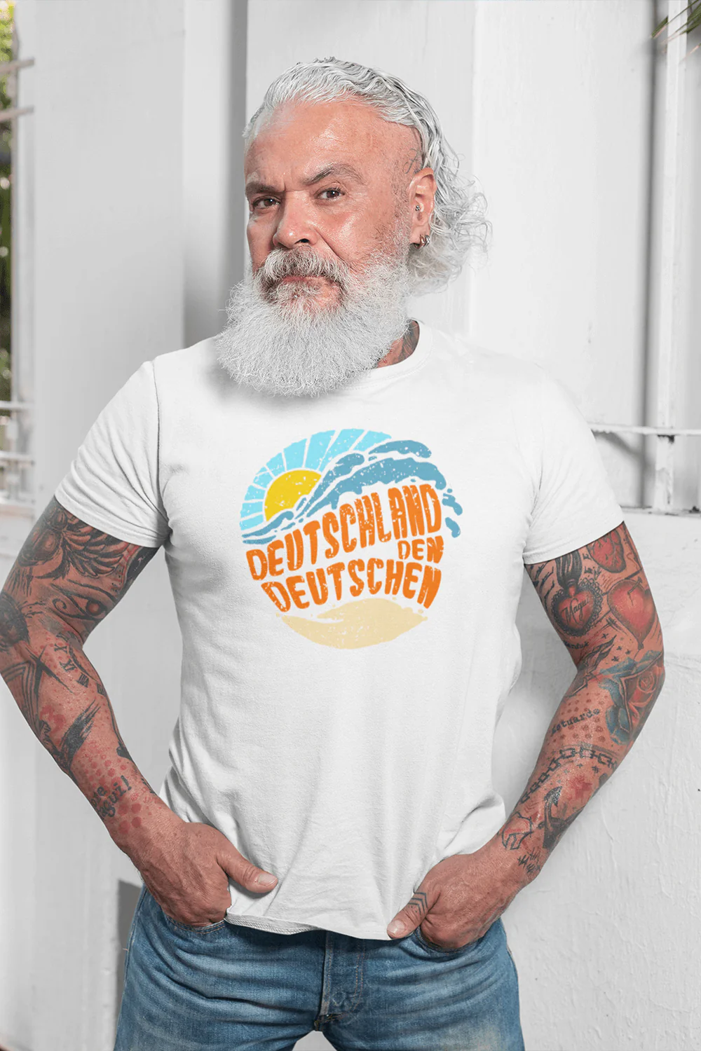 T-Shirt „Deutschland den Deutschen“ - Image 4