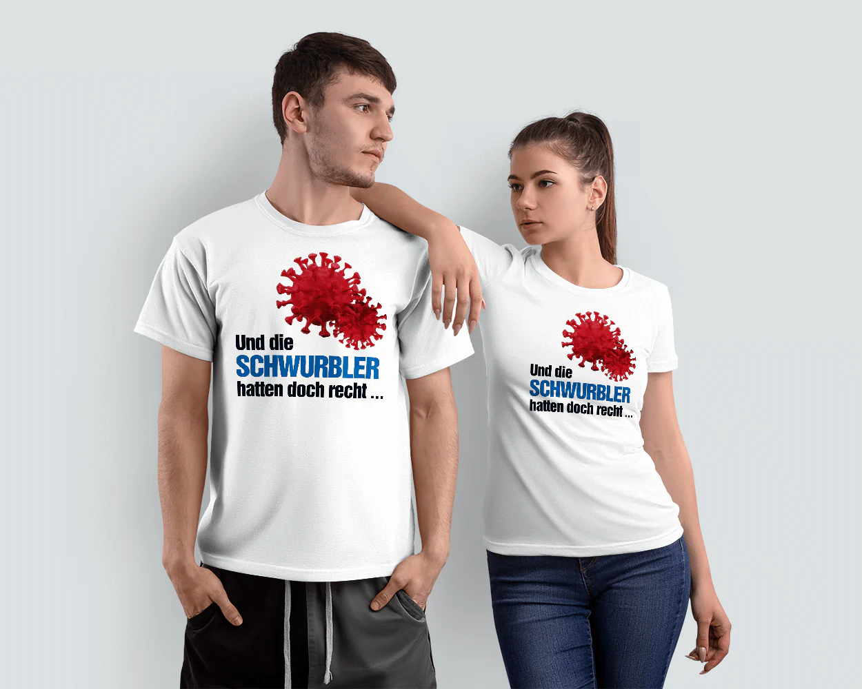 T-Shirt „Und die Schwurbler hatten doch recht“ - Image 5