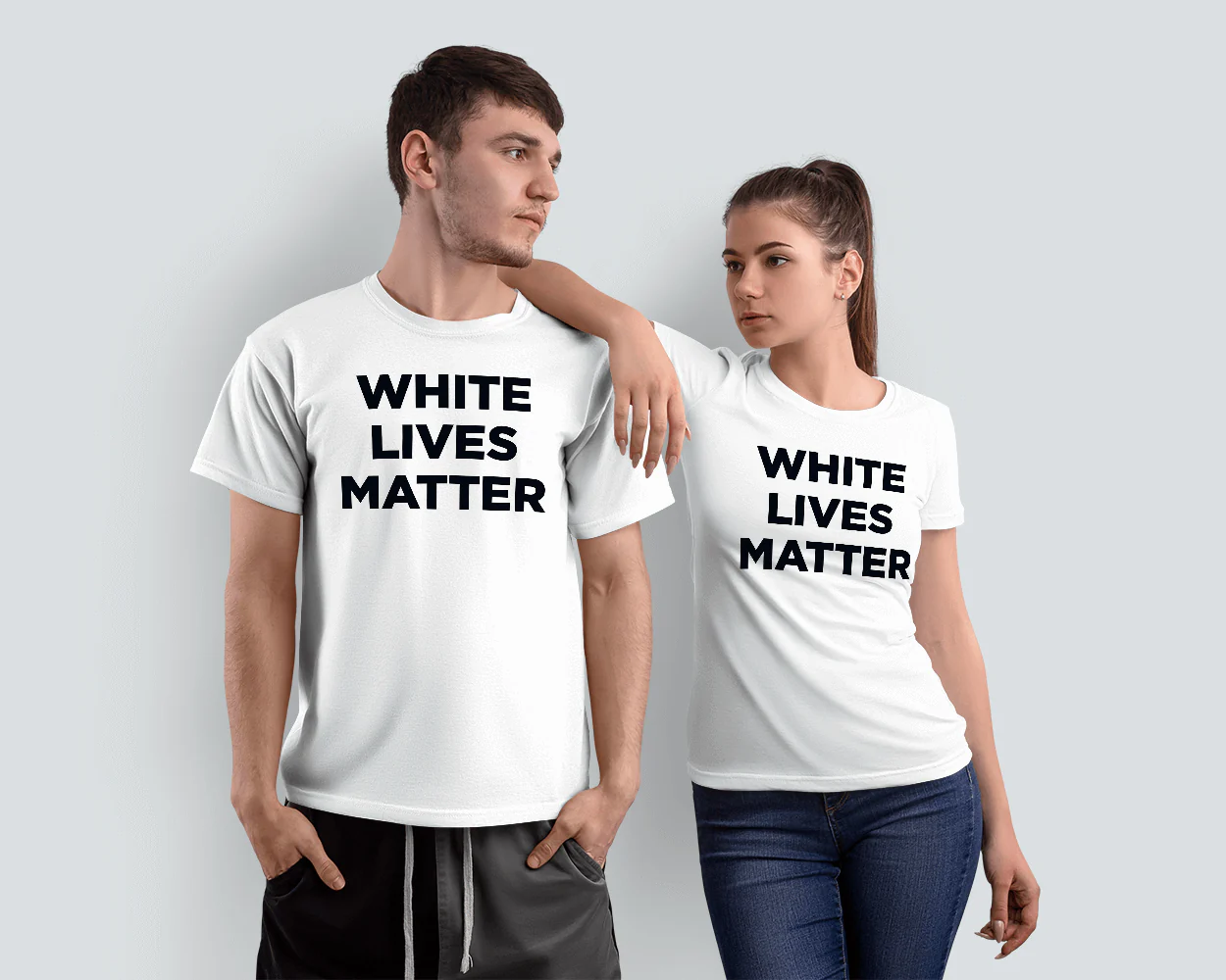 T-Shirt „White Lives Matter“ - Image 5