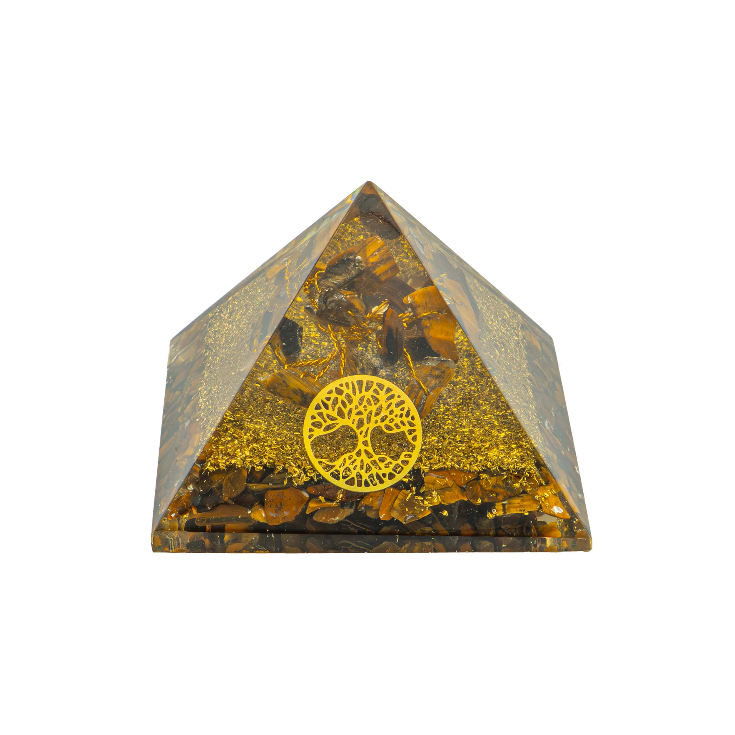 Tigerauge Pyramide mit Lebensbaum - Image 3