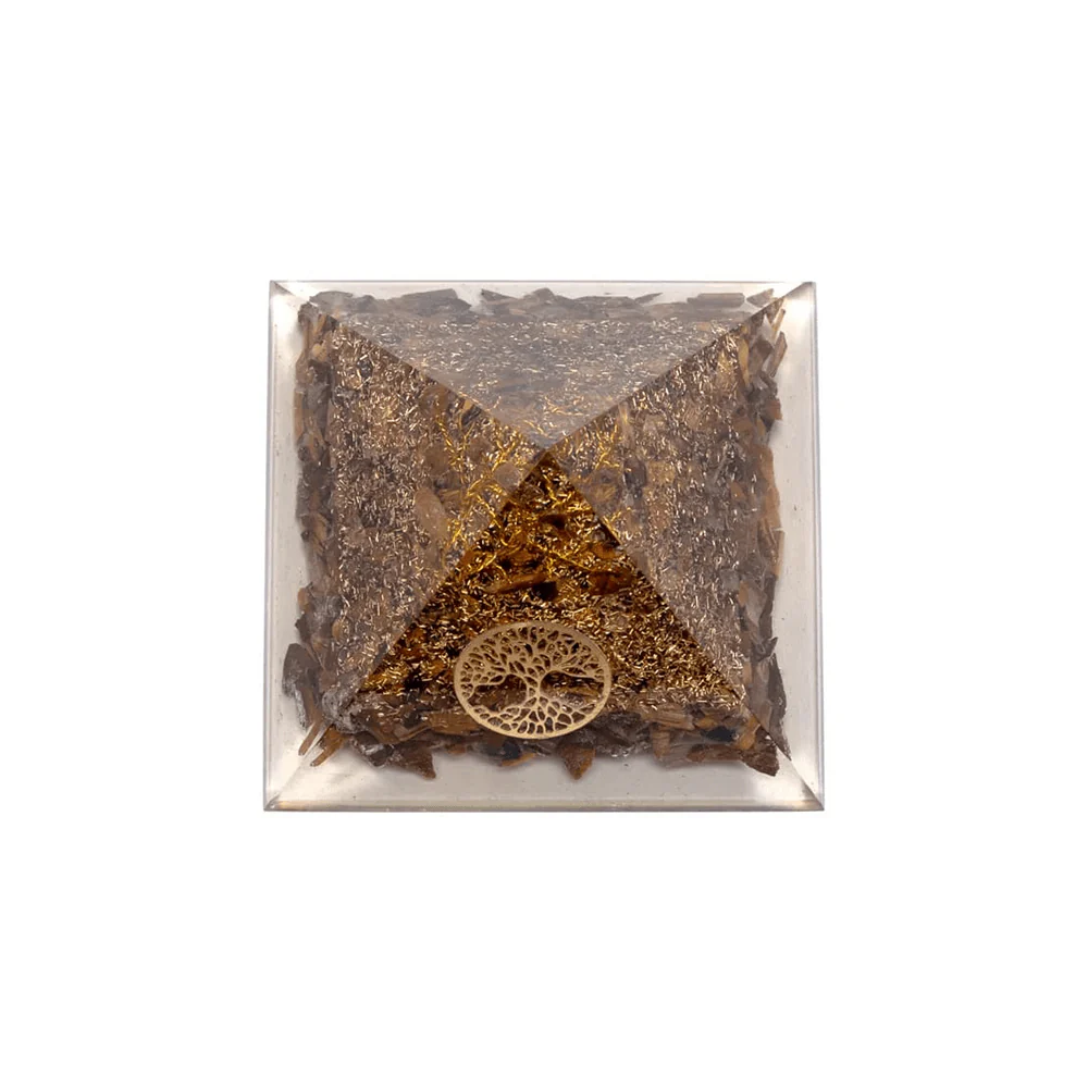 Tigerauge Pyramide mit Lebensbaum - Image 5
