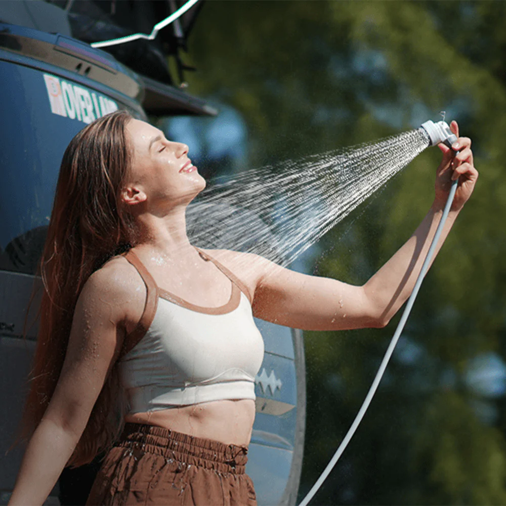 Tragbare Sofortdusche für unterwegs mit Akku und USB-C - Image 2