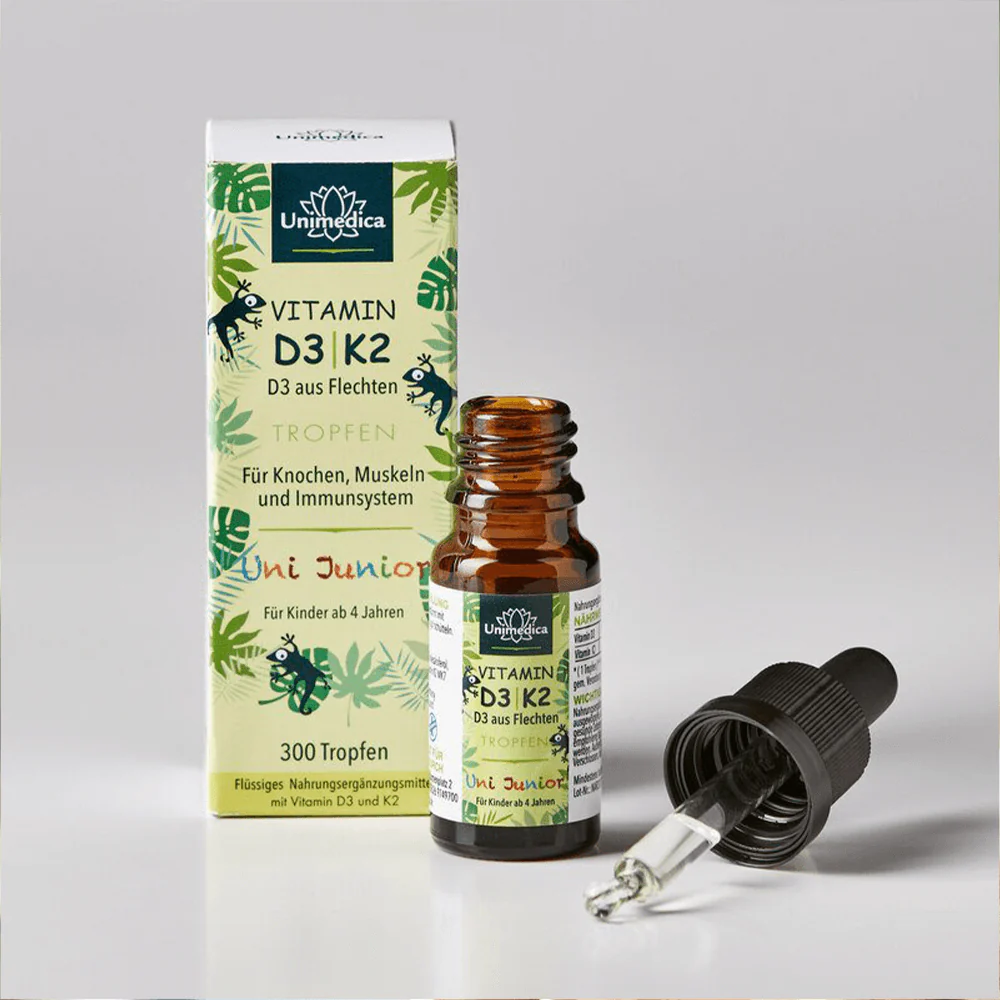 Uni Junior Vitamin D3/K2 Tropfen - Image 3