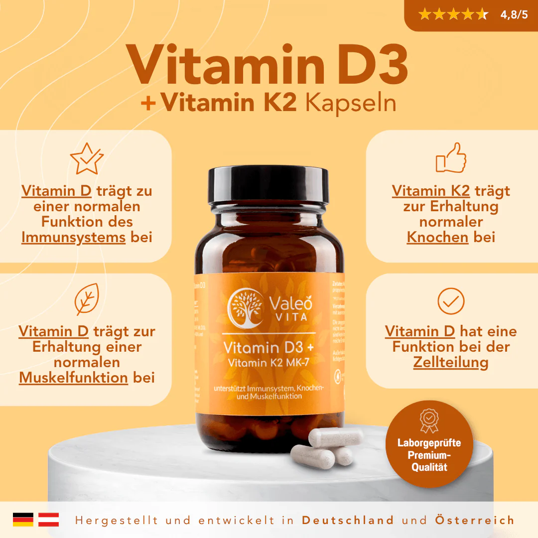 Vitamin D3 + K2 Kapseln - Image 3