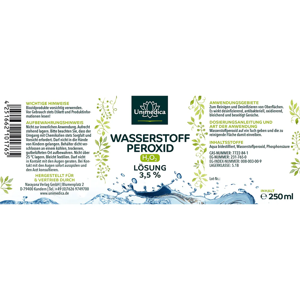 Wasserstoffperoxid H2O2 3,5% - Image 3