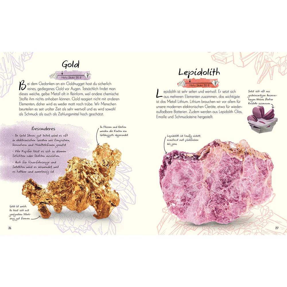 Wundervolle Welt – Kleine Schätze. Steine und Mineralien - Image 4