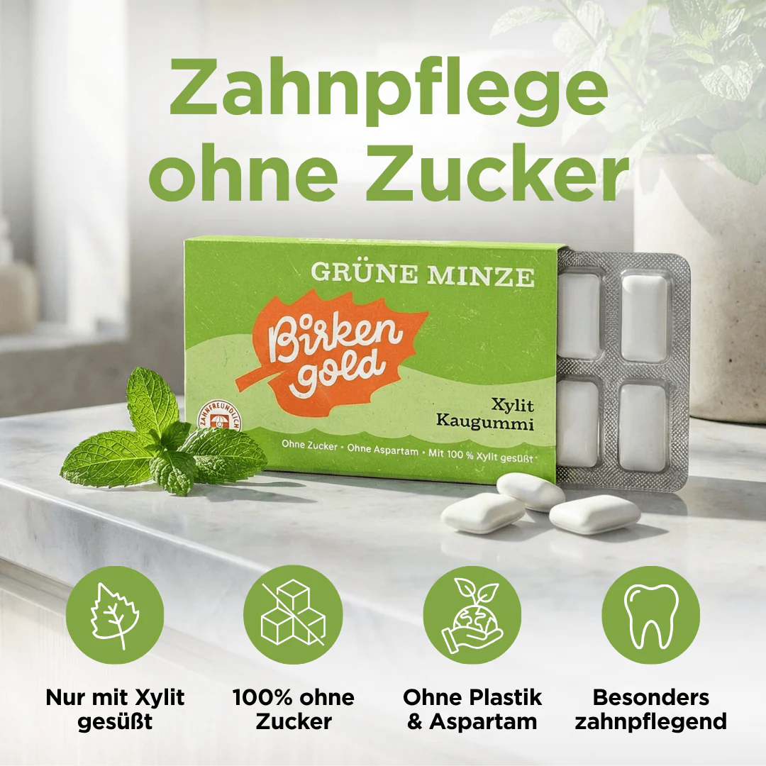 Xylit Kaugummi Grüne Minze - Image 3