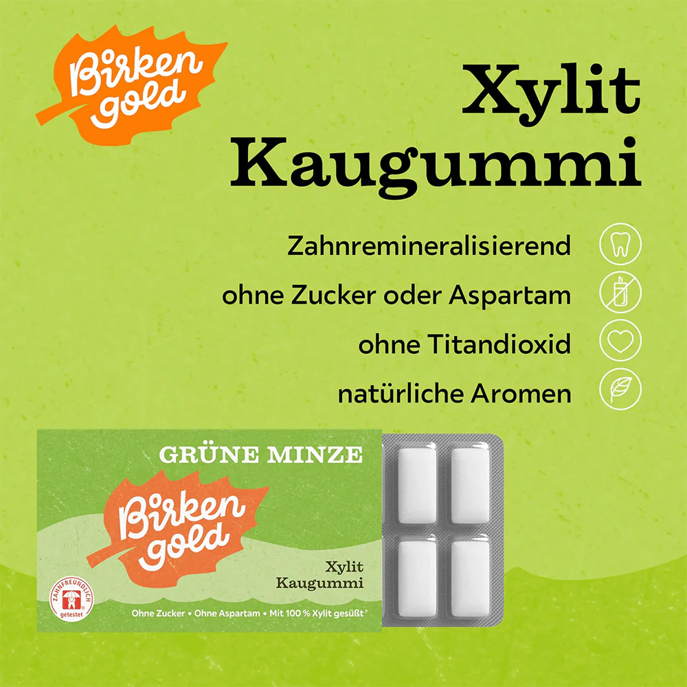 Xylit Kaugummi Grüne Minze - Image 5