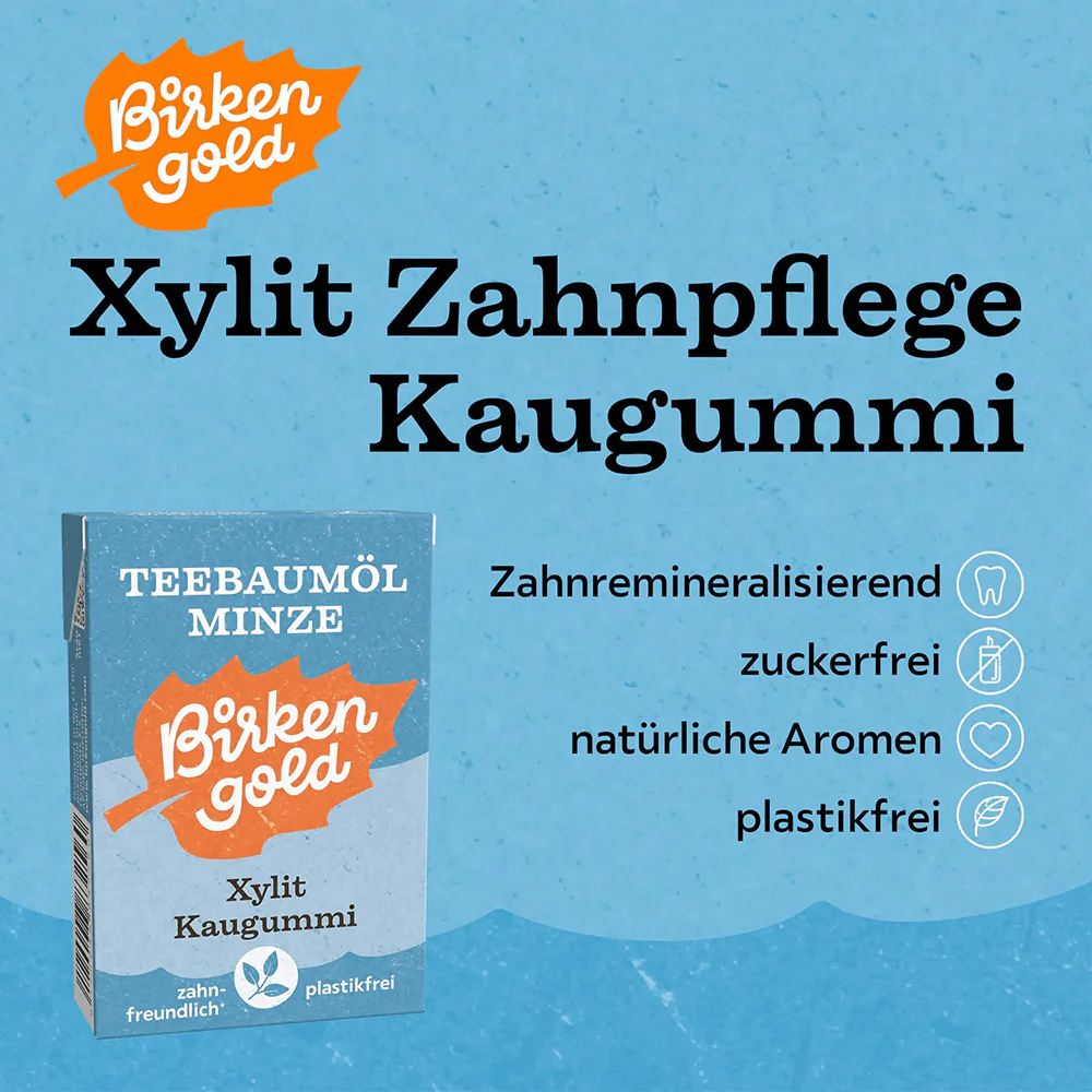 Xylit Kaugummi Teebaumöl Minze - Image 5