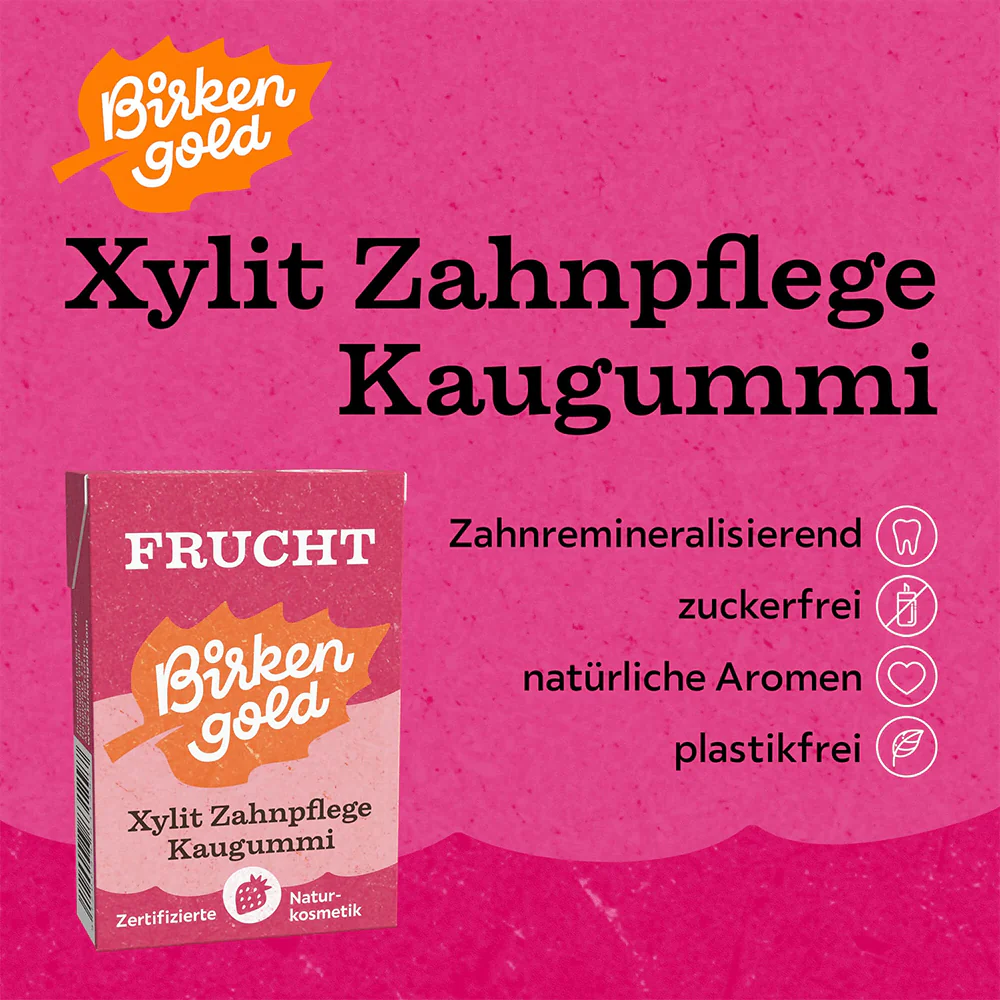 Xylit Zahnpflege Kaugummi Frucht - Image 5