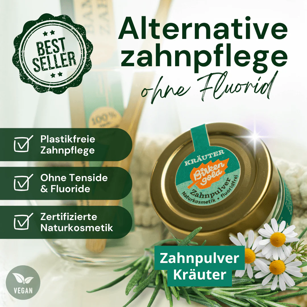 Fluoridfreies Zahnpulver Kräuter - Image 5