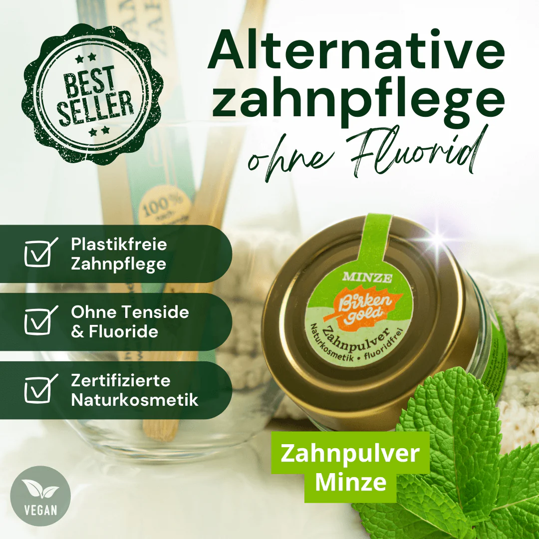 Fluoridfreies Zahnpulver Minze - Image 5