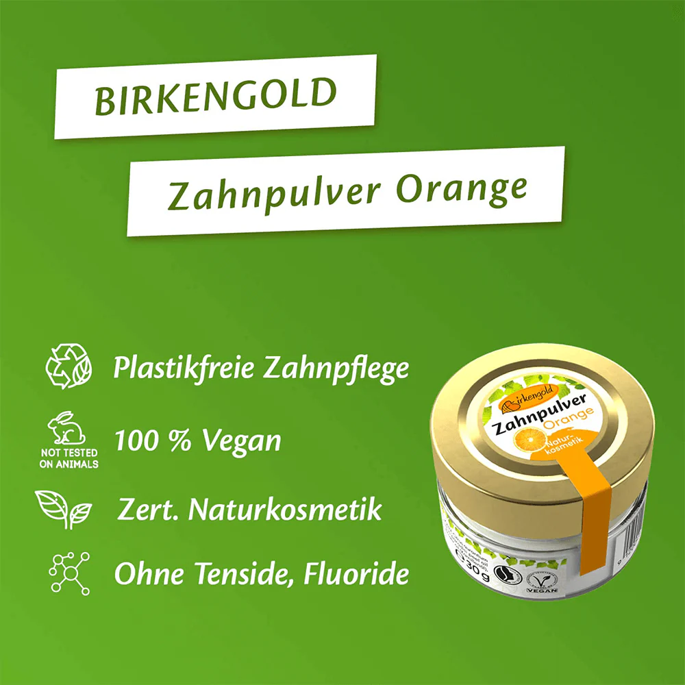 Fluoridfreies Zahnpulver Orange - Image 6