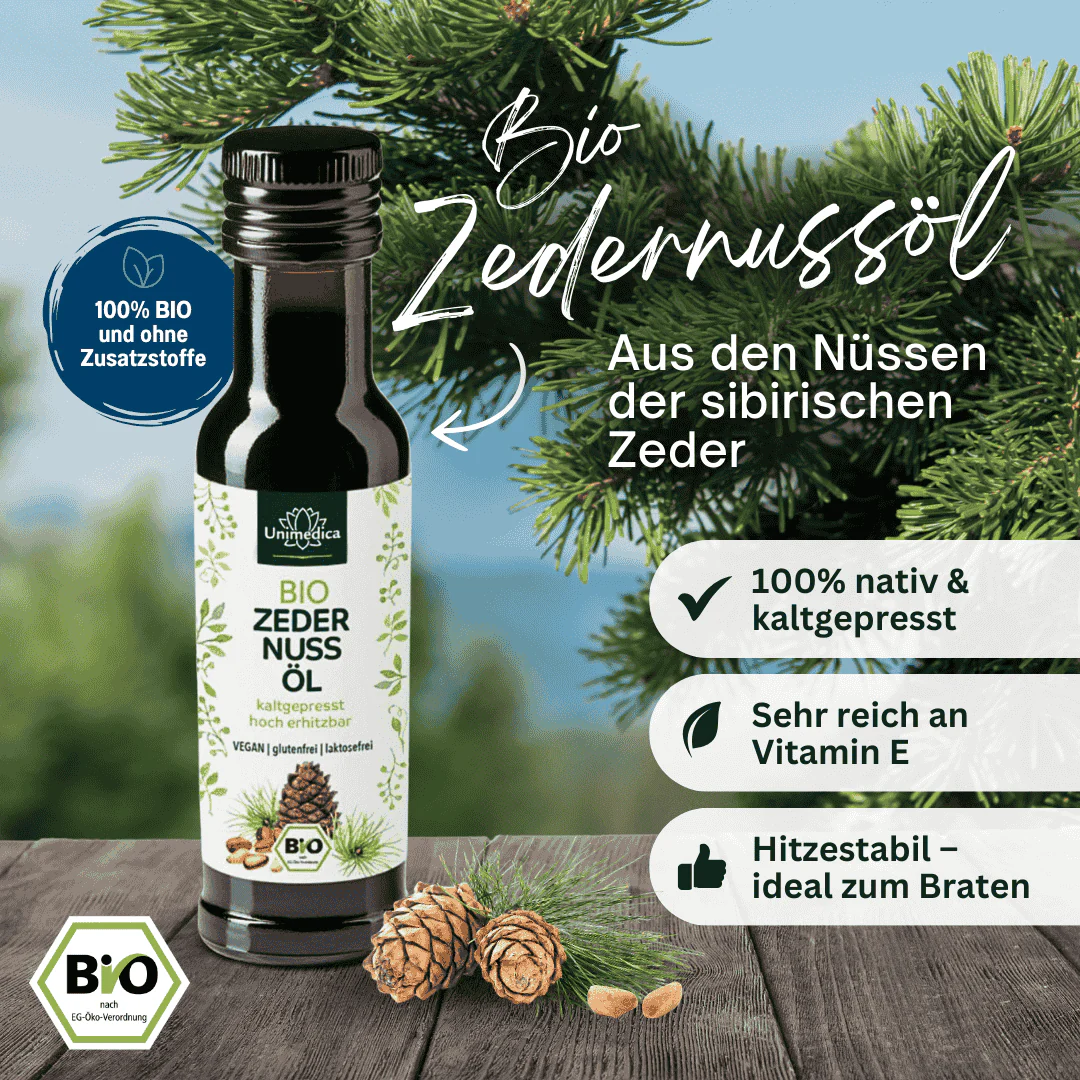 Zedernussöl kaltgepresst - Image 4